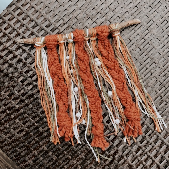 Other - Handmade Repurposed Macrame Yarn Wall Art